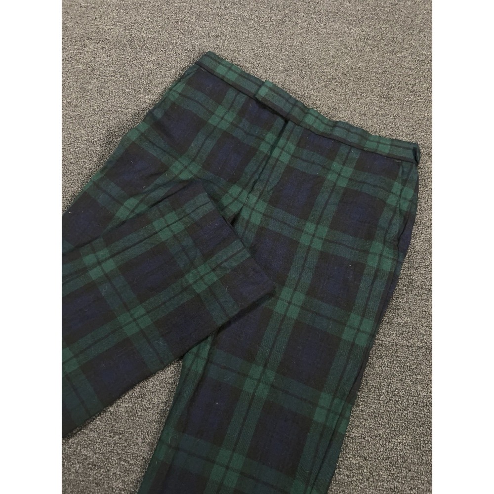 Vintage Scotland‎ Peter MacArthur Pants Men 35x30 Woven Scotch Tartan Plaid Wool